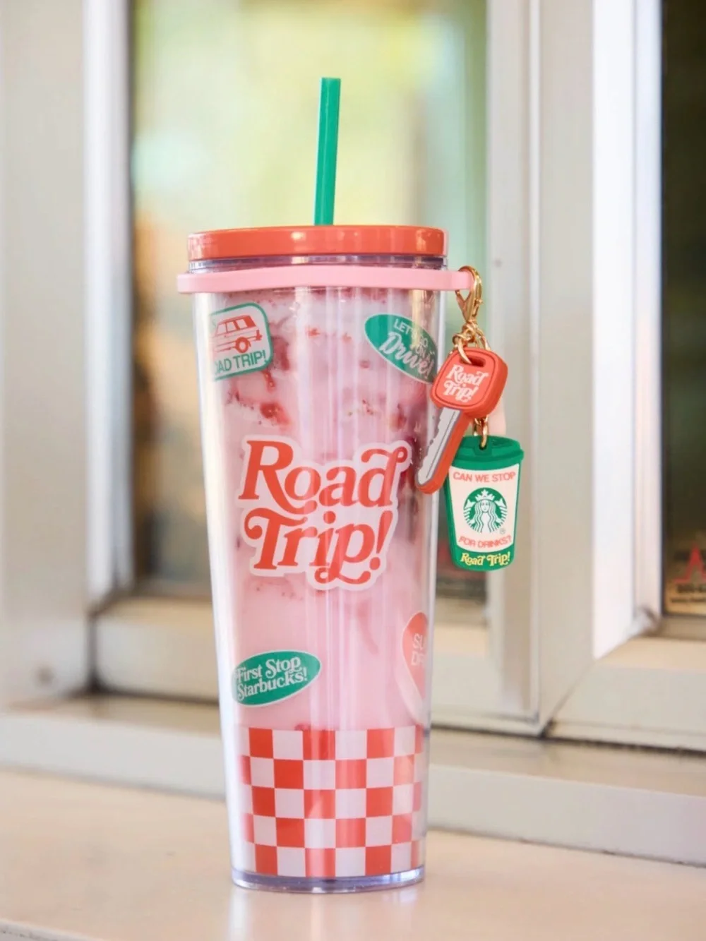 Starbucks X Dandy NWT Limited Edition Road Trip Cold Cup